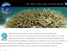 Tablet Screenshot of cnmicoralreef.com